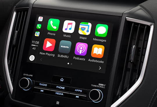 Apple CarPlay¹ y Android Auto²