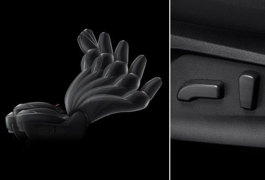 Asiento del Conductor Ajustable con 8 Posiciones
